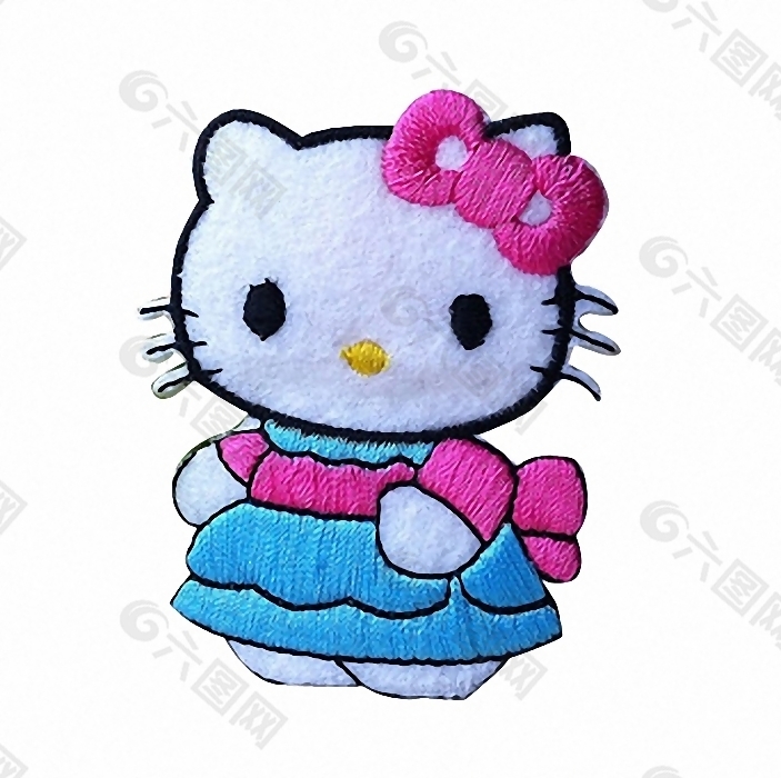 贴布 卡通动物 hellokitty 猫 免费素材