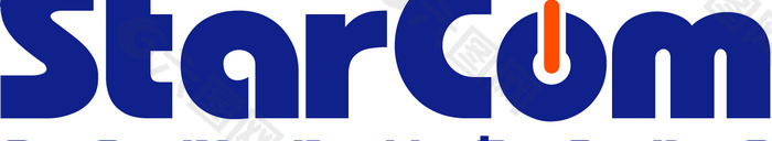 StarCom logo设计欣赏 StarCom网络公司LOGO下载标志设计欣赏