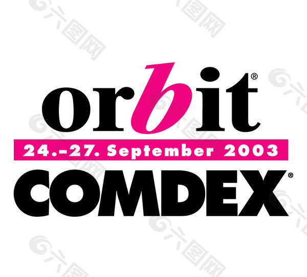 Orbit_Comdex_2003 logo设计欣赏 Orbit_Comdex_2003软件公司标志下载标志设计欣赏