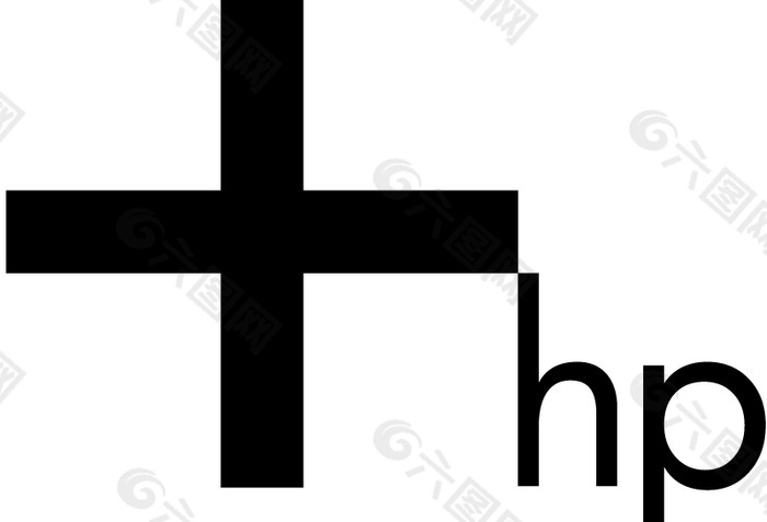hp logo设计欣赏 hp电脑公司LOGO下载标志设计欣赏