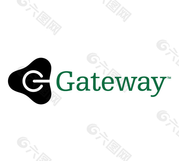 Gateway logo设计欣赏 Gateway电脑公司LOGO下载标志设计欣赏