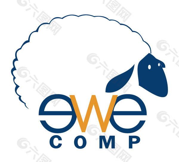 ewe_comp logo设计欣赏 ewe_comp电脑公司标志下载标志设计欣赏