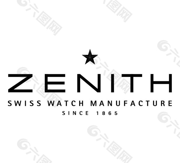 Zenith logo设计欣赏 Zenith时尚名牌LOGO下载标志设计欣赏