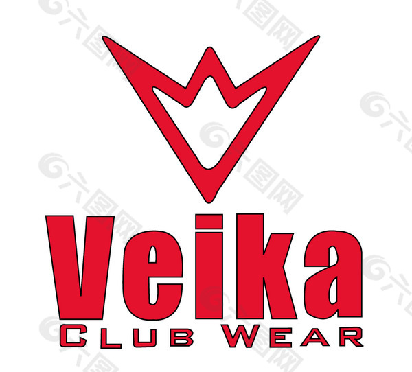 veika logo設計欣賞 veika時尚名牌標誌下載標誌設計欣賞