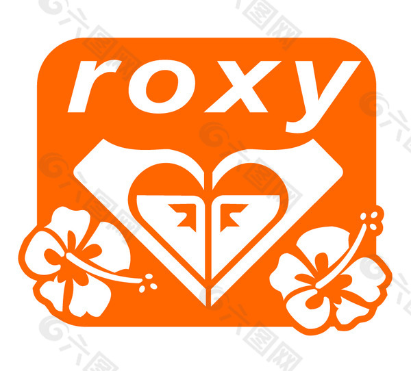 Roxy(1) logo设计欣赏 Roxy(1)名牌衣服标志下载标志设计欣赏