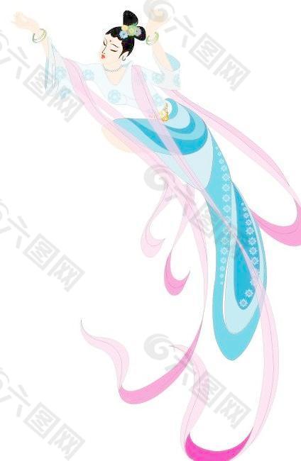 中秋节嫦娥矢量图片素材24