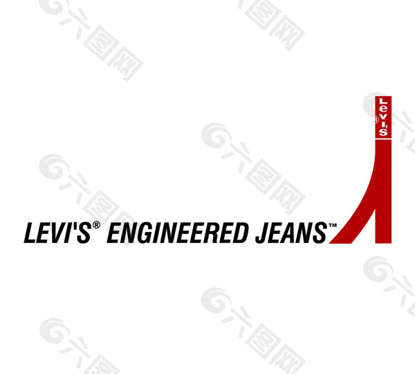 Levi_s logo设计欣赏 Levi_s名牌服饰标志下载标志设计欣赏