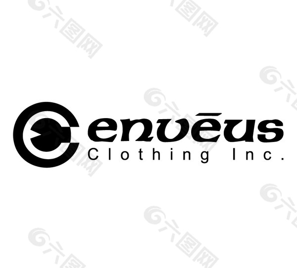 Enveus__lothing__nc_ logo设计欣赏 Enveus__lothing__nc_服饰品牌LOGO下载标志设计欣赏
