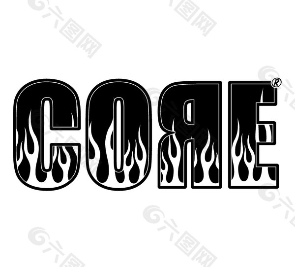 Core logo设计欣赏 Core服饰品牌标志下载标志设计欣赏