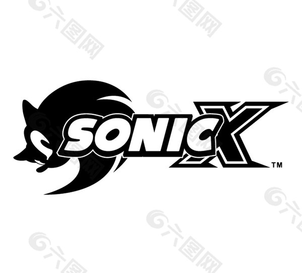 Sonic_X_Anime logo设计欣赏 Sonic_X_Anime卡通片标志下载标志设计欣赏