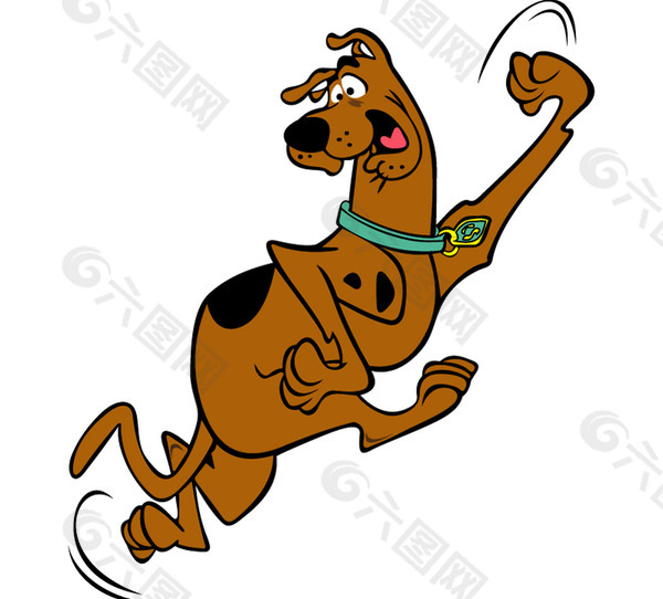 Scooby_Doo logo设计欣赏 Scooby_Doo卡通形象标志下载标志设计欣赏