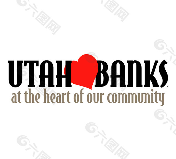 Utah_Banks logo设计欣赏 Utah_Banks金融业LOGO下载标志设计欣赏