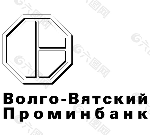 VolgoVyatsky_Prominbank logo设计欣赏 VolgoVyatsky_Prominbank金融业LOGO下载标志设计欣赏