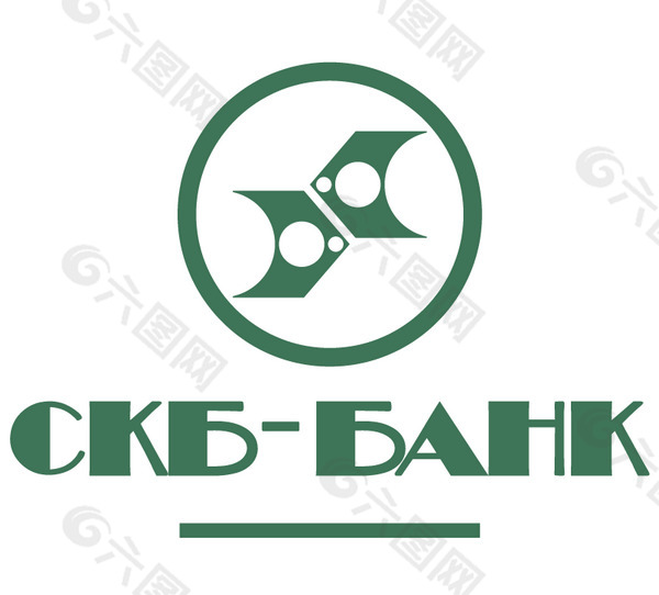 SKB-Bank logo设计欣赏 SKB-Bank金融业标志下载标志设计欣赏