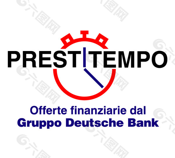 Prestitempo logo设计欣赏 Prestitempo银行业LOGO下载标志设计欣赏
