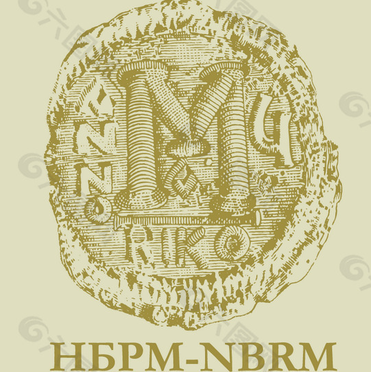 National_Bank_of_the_Republic_of_Macedonia logo设计欣赏 National_Bank_of_the_Republic_of_Macedonia银行业标志下