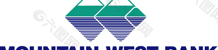 Mountain_West_Bank logo设计欣赏 Mountain_West_Bank银行业标志下载标志设计欣赏