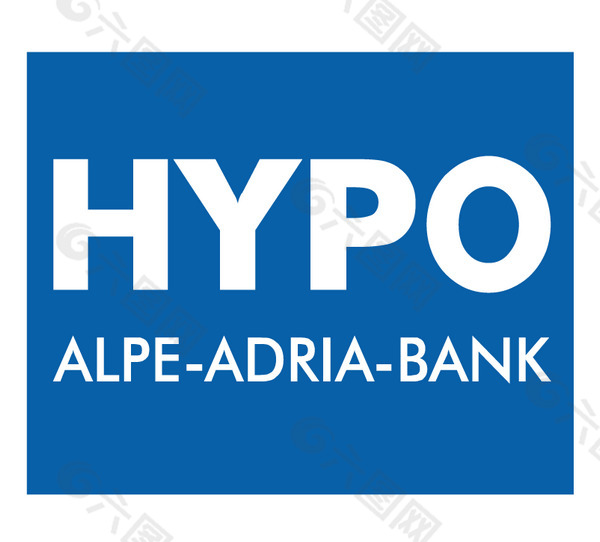 HYPO-ALPE-ADRIA-BANK logo设计欣赏 HYPO-ALPE-ADRIA-BANK信贷机构标志下载标志设计欣赏