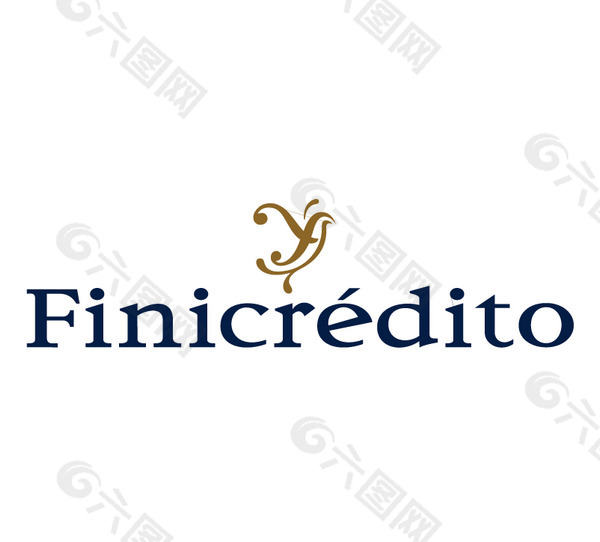 Finicredito logo设计欣赏 Finicredito金融机构LOGO下载标志设计欣赏
