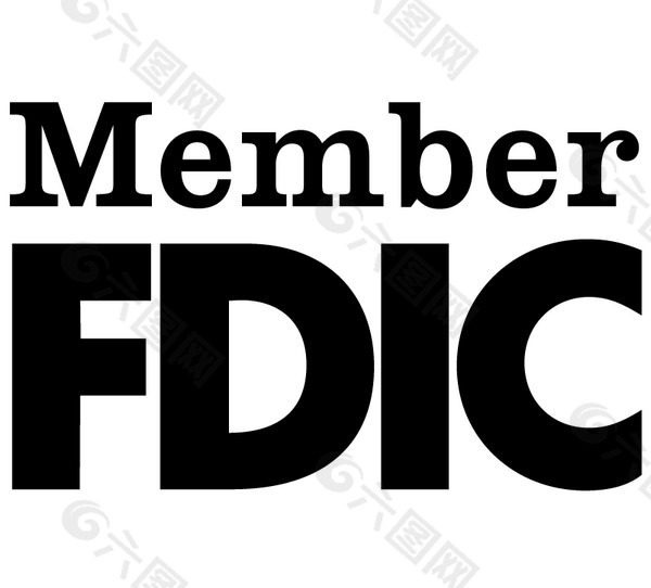 fdic_member logo設計欣賞 fdic_member金融機構logo下載標誌設計欣賞