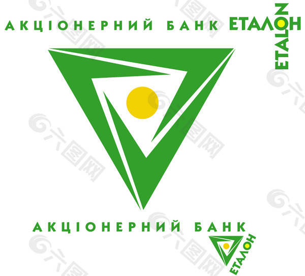 Etalon_Bank logo设计欣赏 Etalon_Bank金融机构标志下载标志设计欣赏