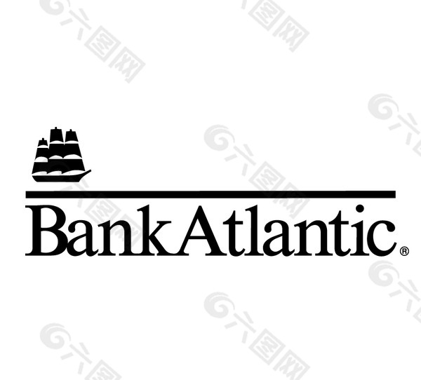 Bank_Atlantic logo设计欣赏 Bank_Atlantic国际银行LOGO下载标志设计欣赏