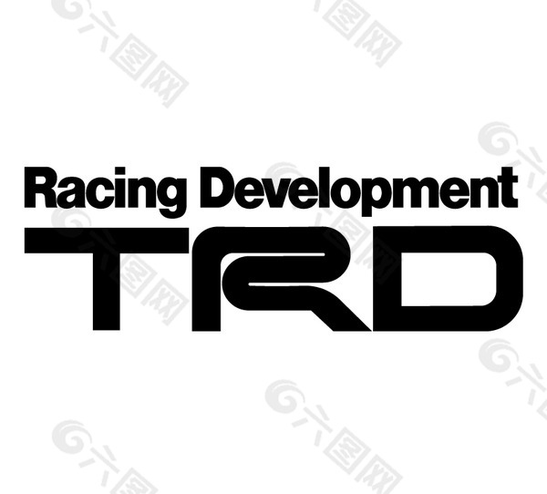 TRD(1) logo设计欣赏 TRD(1)矢量名车logo下载标志设计欣赏