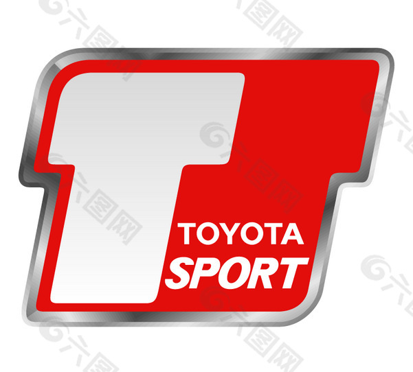 Toyota(3) logo设计欣赏 Toyota(3)矢量名车logo下载标志设计欣赏