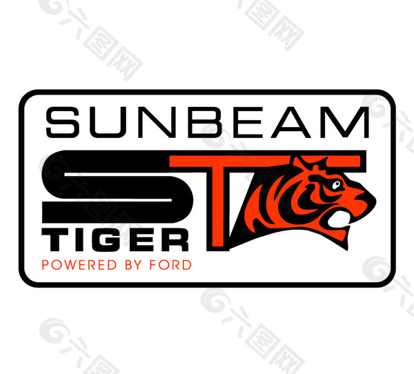 Sunbeam_Tiger logo设计欣赏 Sunbeam_Tiger矢量名车logo下载标志设计欣赏