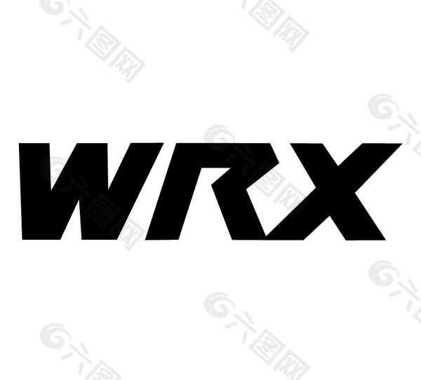 WRX(1) logo设计欣赏 WRX(1)矢量名车logo下载标志设计欣赏