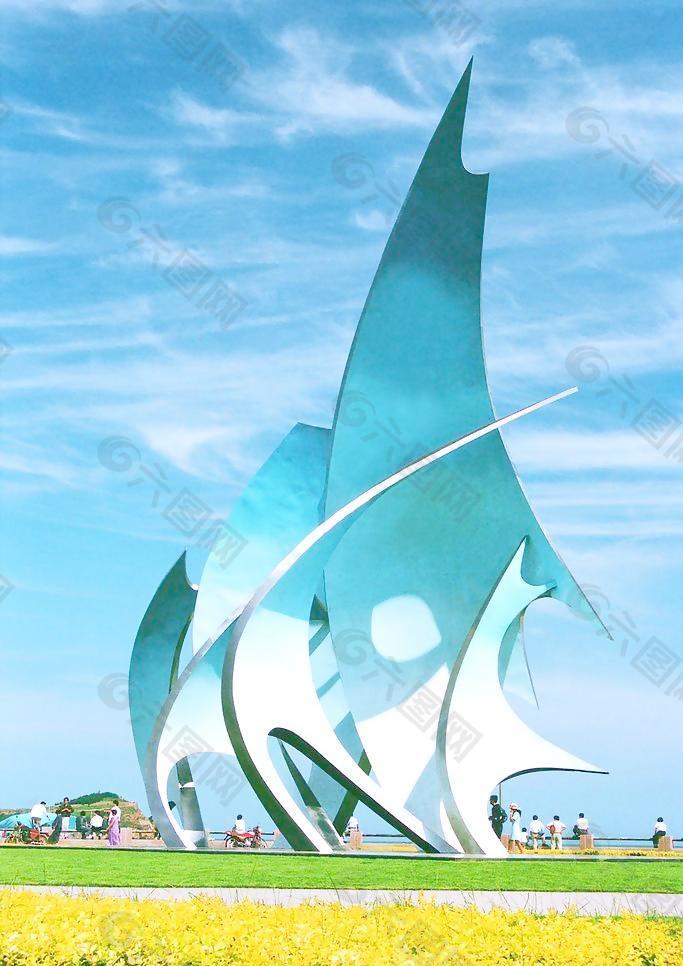 青岛帆标志图片