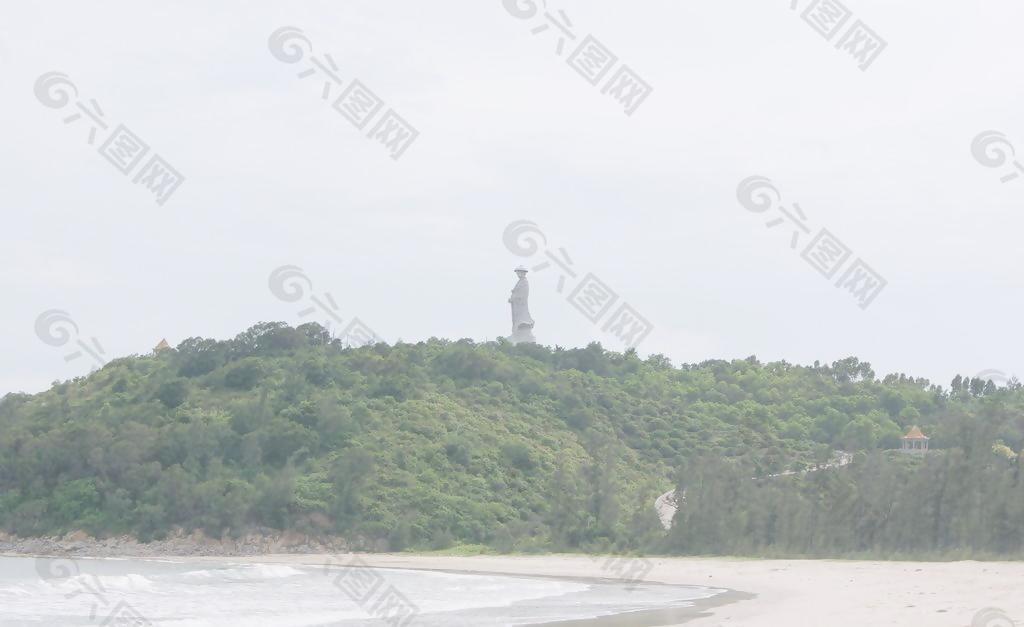 广东阳江东平珍珠湾 海边风景图片