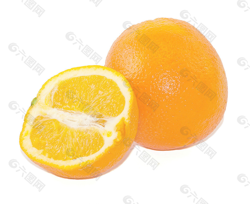 橙色的一半