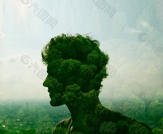 位图 人物图案 男人 风景 植物 免费素材