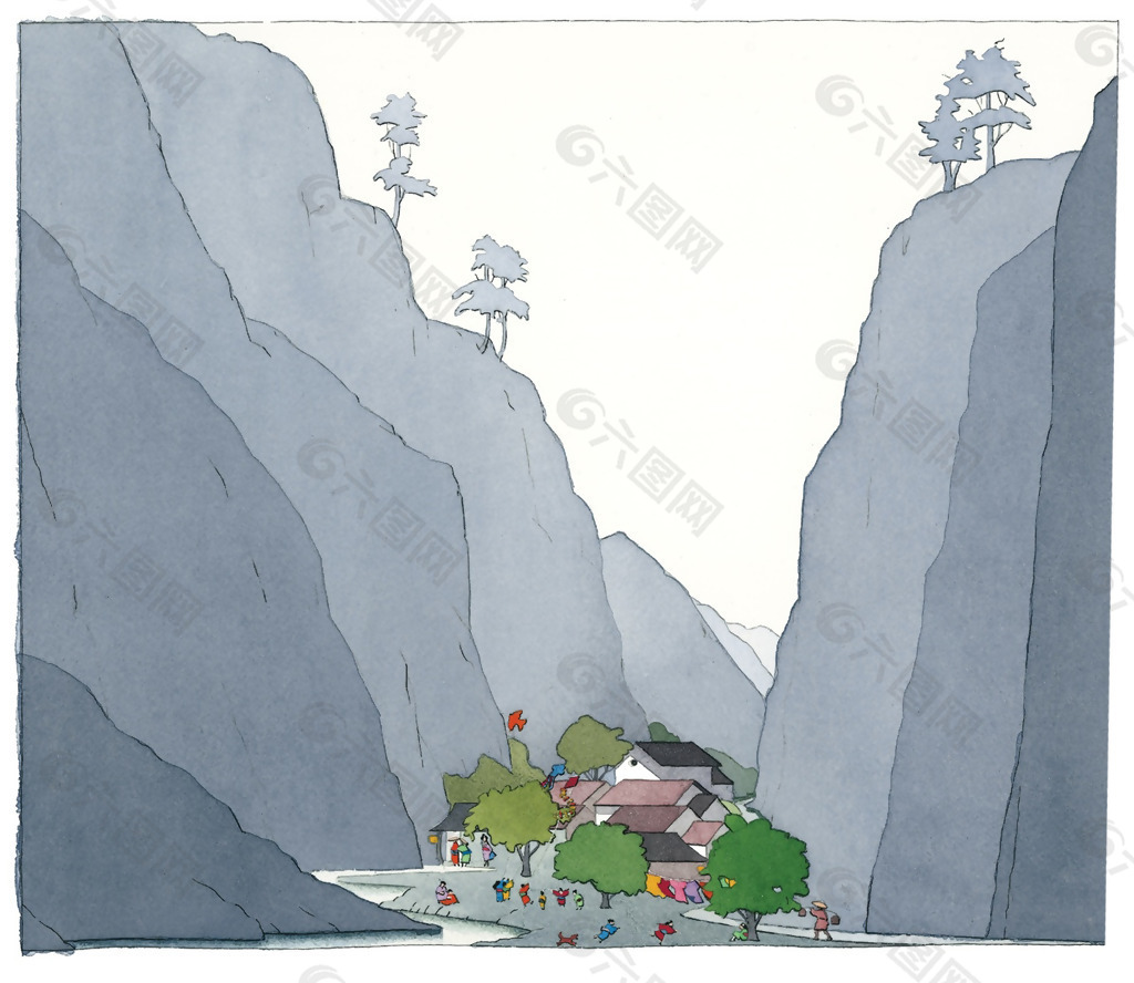 位图 插画师 Yan Nascimbene 法国 免费素材