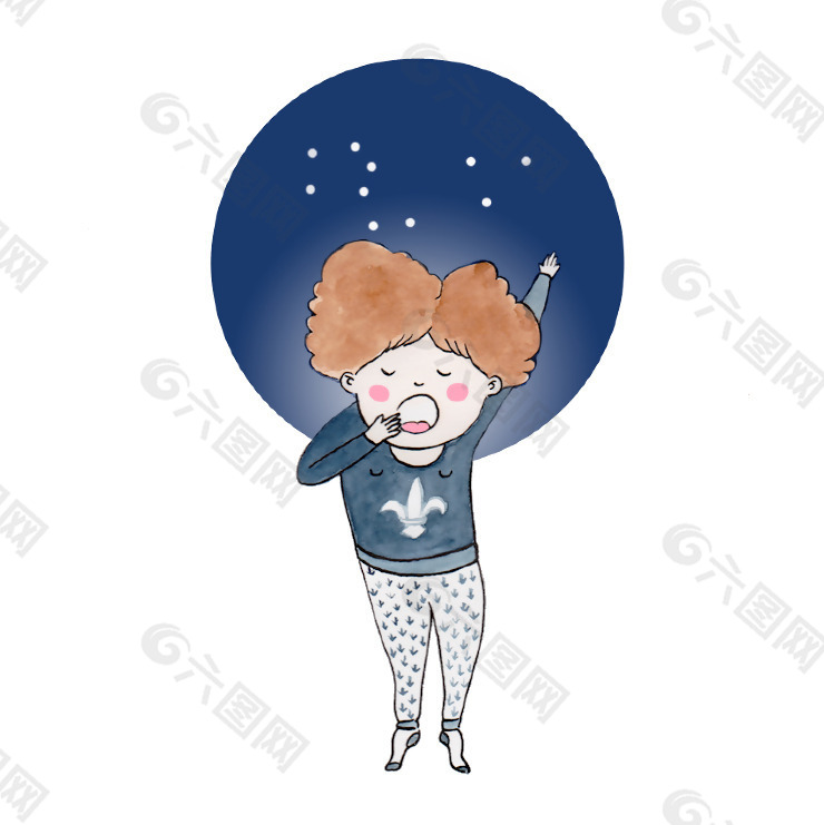 位图 插画 插画师 Cristina de 免费素材