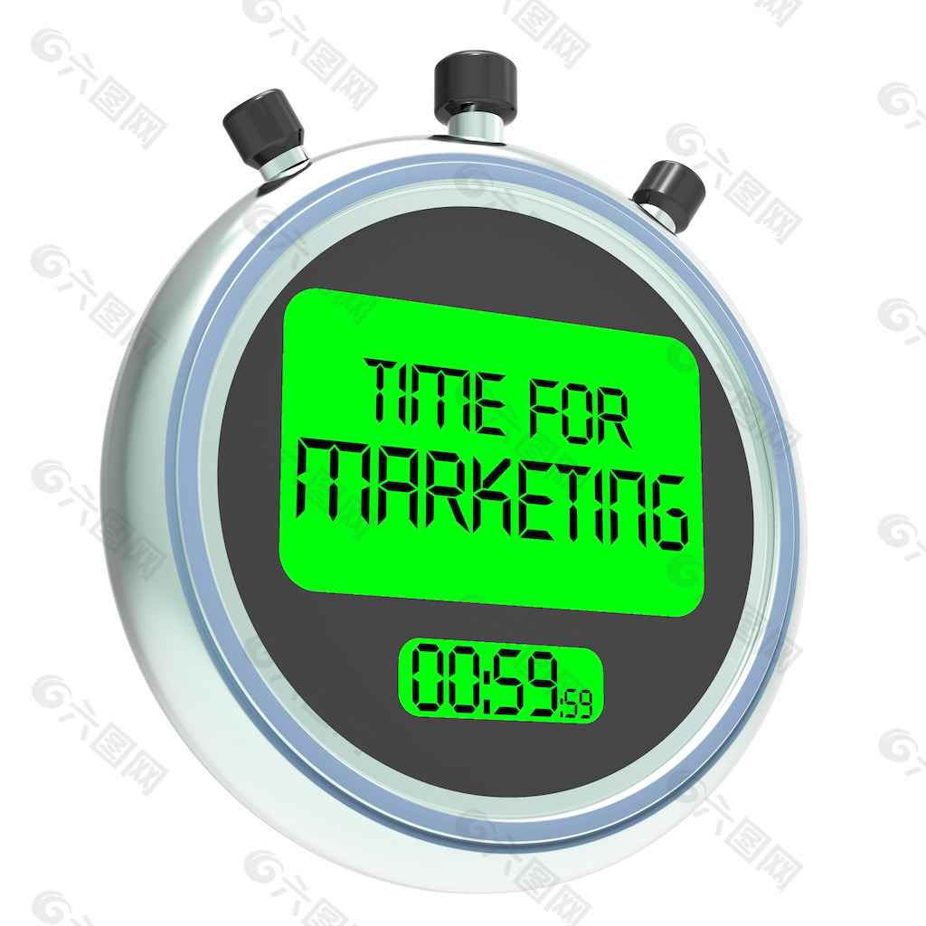 营销信息手段的广告和销售时间