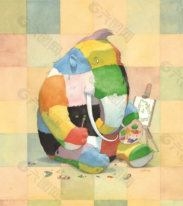 位图 插画 时尚插画 卡通插画 插画师 免费素材
