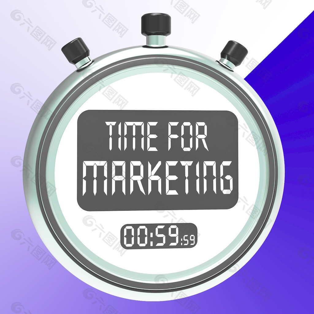 营销信息意义的广告和销售时间