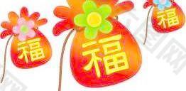 韩国福袋AI矢量图