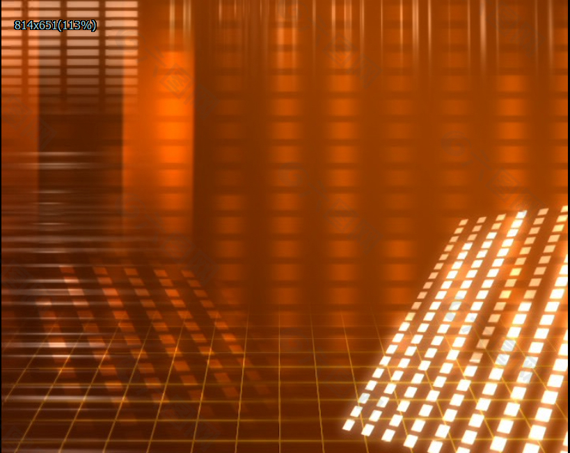 黄色粒子特效背景素材