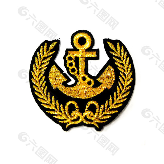 贴布 徽章标记 航海元素 锚 免费素材