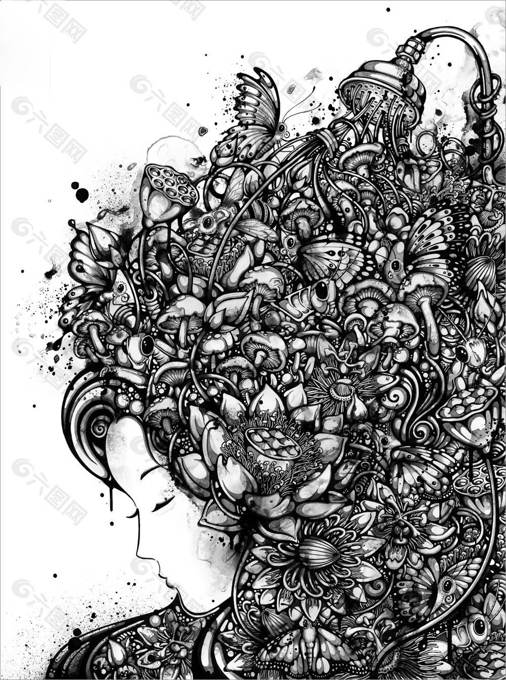 位图 插画 时尚插画 人物插画 插画师 免费素材