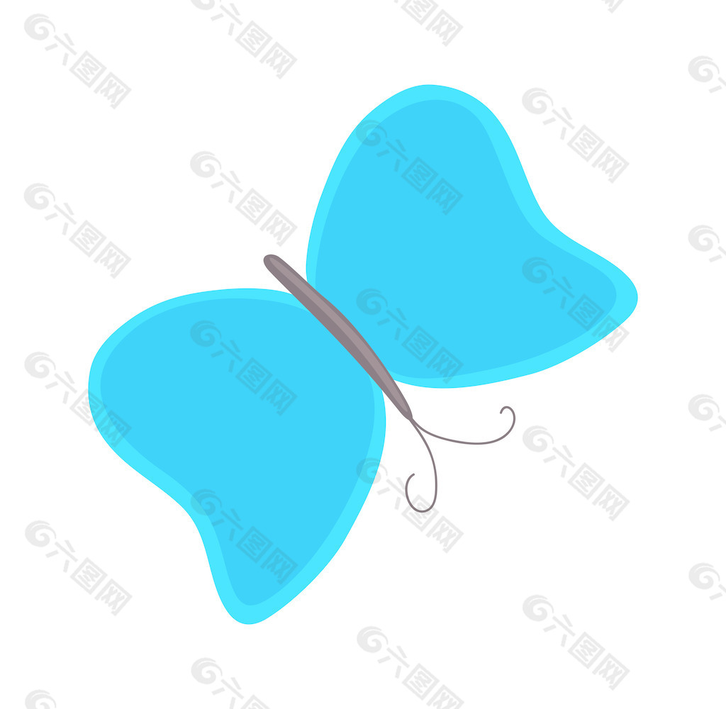 蝴蝶设计形状