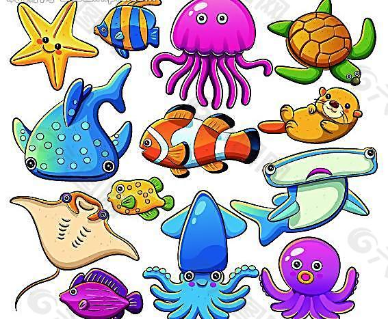 海洋动物图片平面广告素材免费下载 图片编号 六图网