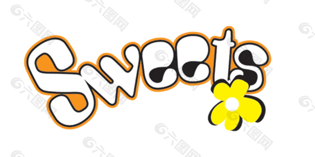 sweets艺术字