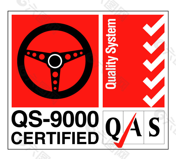 QS-9000 logo设计欣赏 QS-9000名车logo欣赏下载标志设计欣赏