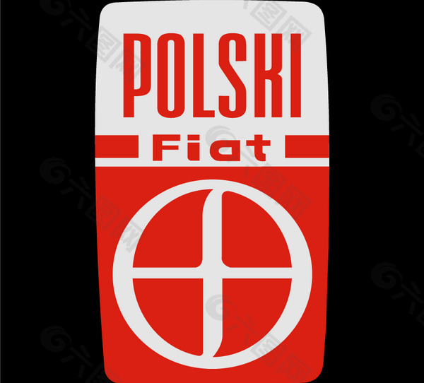 Polski_Fiat logo设计欣赏 Polski_Fiat名车logo欣赏下载标志设计欣赏