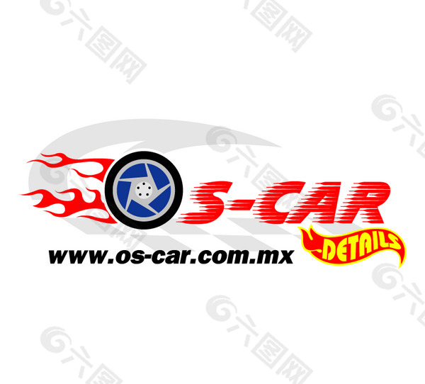 OS-CAR_Details logo设计欣赏 OS-CAR_Details汽车logo图下载标志设计欣赏