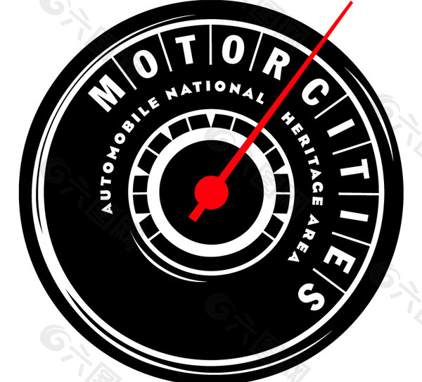 Motorcities(1) logo设计欣赏 Motorcities(1)汽车logo图下载标志设计欣赏